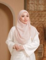 BAWAL SHAWL JELITA - PASTEL CORAL