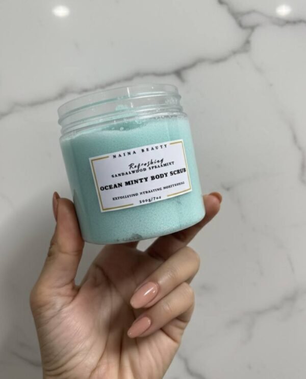 SANDALWOOD SPEARMINT | OCEAN MINTY BODY SCRUB - REFRESHING