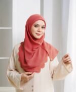 BAWAL SHAWL JELITA - BRICK