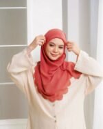 BAWAL SHAWL JELITA - BRICK