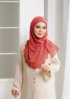 BAWAL SHAWL JELITA - BRICK