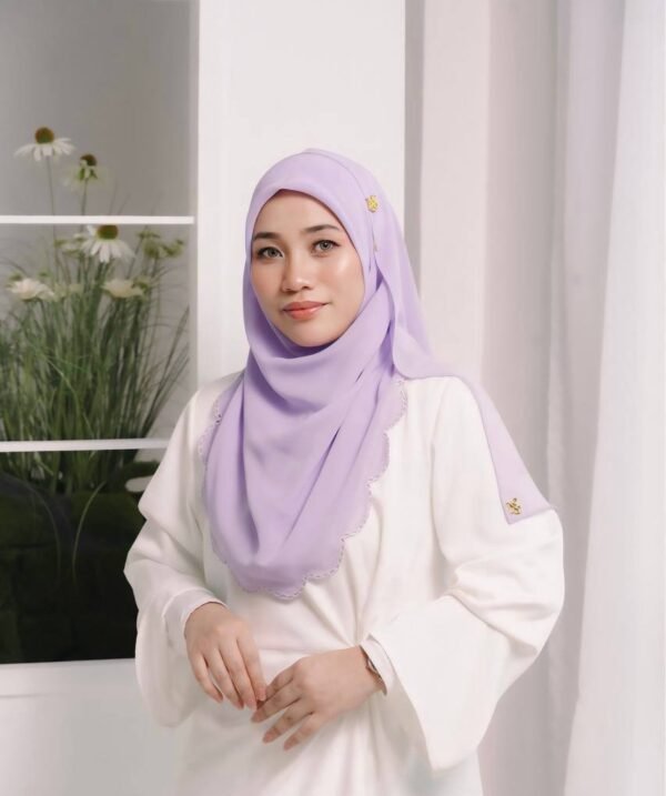 BAWAL SHAWL JELITA - LILAC