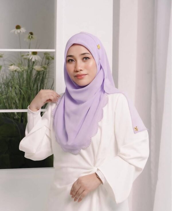 BAWAL SHAWL JELITA - LILAC