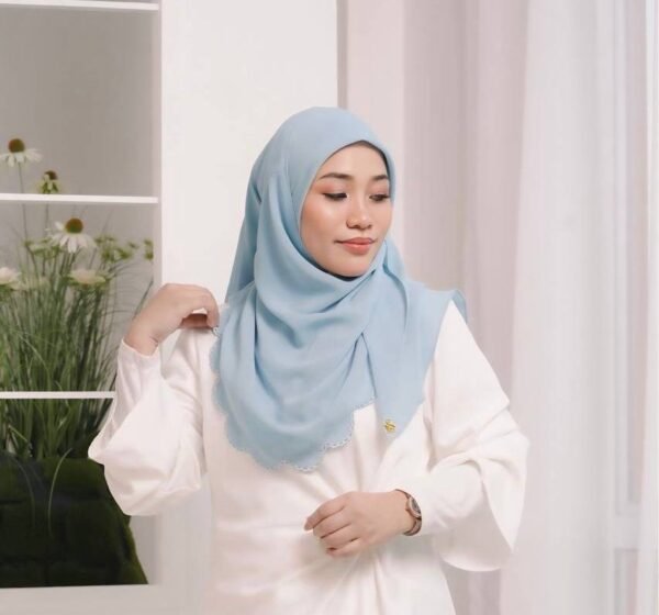 BAWAL SHAWL JELITA - SOFT TERQOISE
