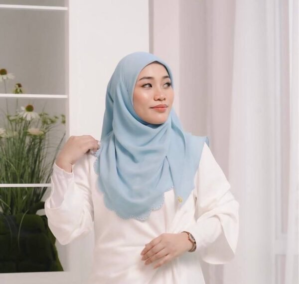 BAWAL SHAWL JELITA - SOFT TERQOISE
