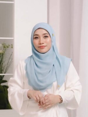 BAWAL SHAWL JELITA - SOFT TERQOISE