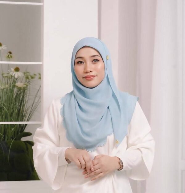 BAWAL SHAWL JELITA - SOFT TERQOISE