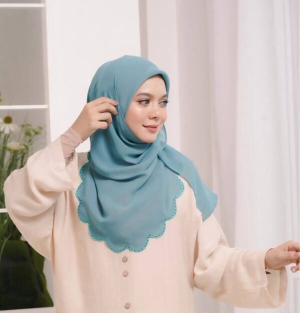 BAWAL SHAWL JELITA - TERQOISE