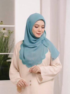 BAWAL SHAWL JELITA - TERQOISE