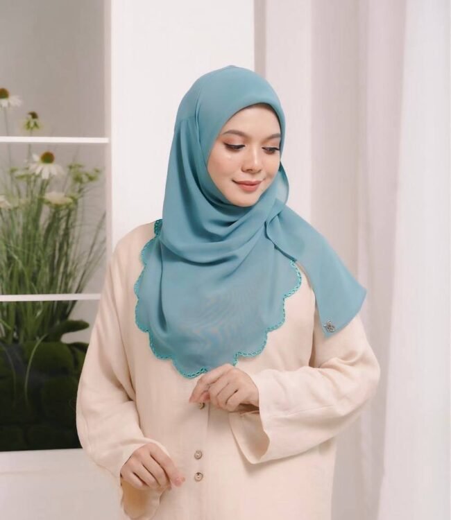 BAWAL SHAWL JELITA - TERQOISE