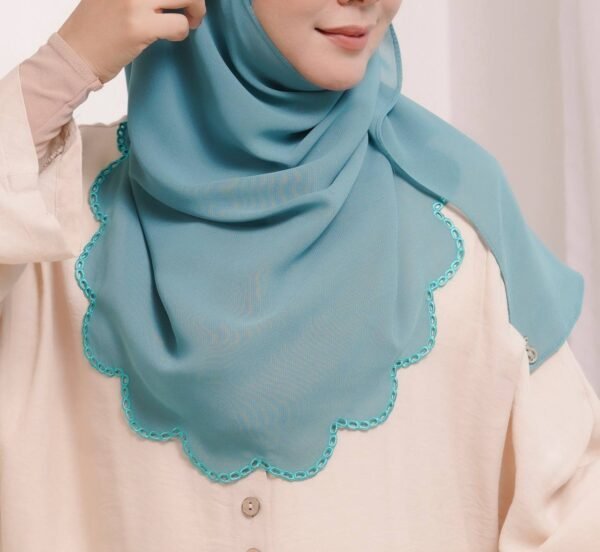 BAWAL SHAWL JELITA - TERQOISE