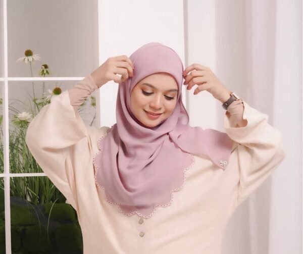BAWAL SHAWL JELITA - MAUVE