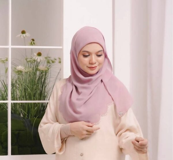 BAWAL SHAWL JELITA - MAUVE