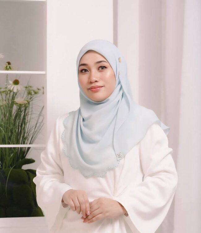 BAWAL SHAWL JELITA - BABY TERQOISE