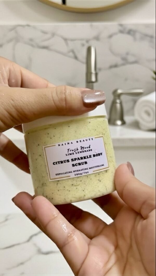 LIME LEMONADE | CITRUS SPARKLE BODY SCRUB - FRESH MOOD
