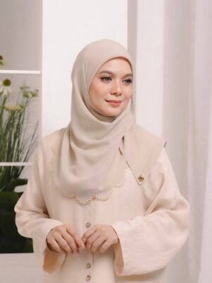 BAWAL SHAWL JELITA - HAZE GREEN