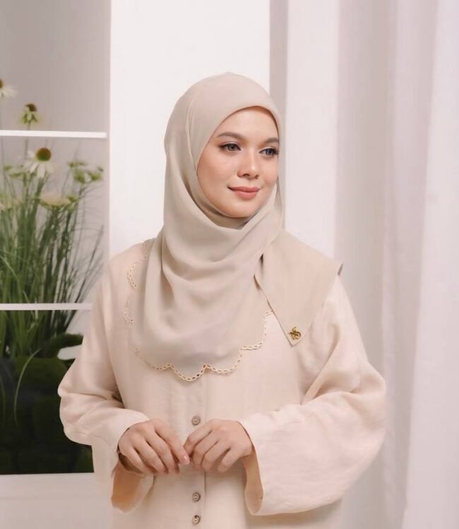 BAWAL SHAWL JELITA - HAZE GREEN